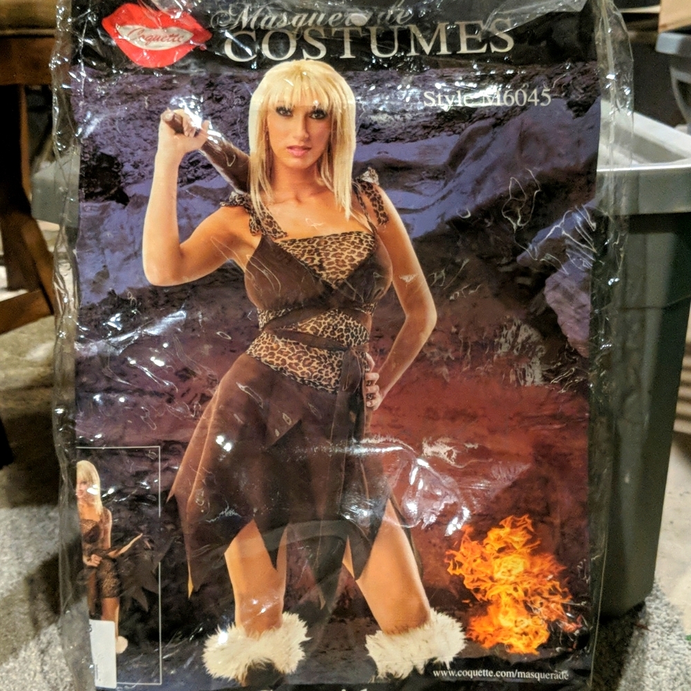 Cavegirl Costume and Accessories